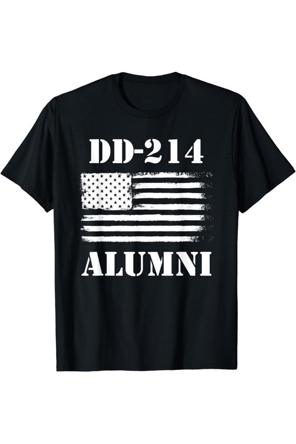 DD 214 Alumni - Veteran Gift For Retired American Soldier T-Shirt