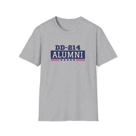 DD-214 Alumni Veteran T-Shirt Show Your Service Pride!