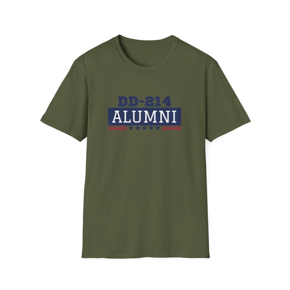 DD-214 Alumni Veteran T-Shirt Show Your Service Pride!