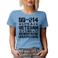 thumbnail image 1 of DD-214, It's a Veteran Thing You Wouldn't Understand, Veterans Day, Baby Blue T-Shirt, 3XL, 1 of 5