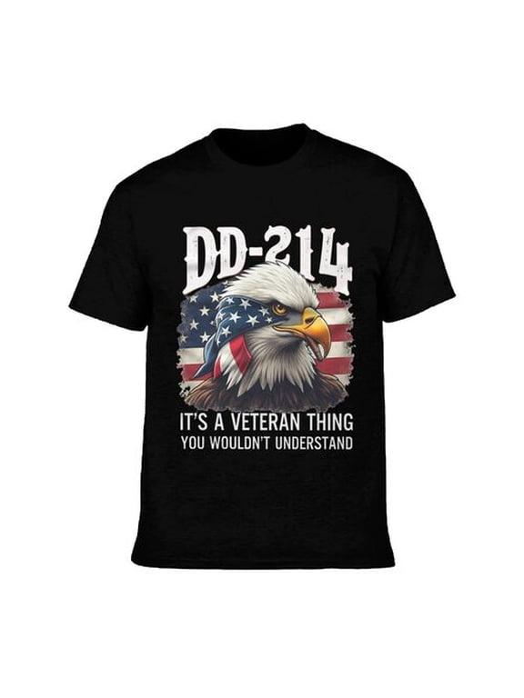 DD-214 Retired But Still Ready Shirt, Military Veterans Shirt, Patriotic Shirt Men, Soldier Tee, Veteran Gift Idea, Father's Day Gift Black S-Size