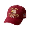 thumbnail image 1 of DD 214 Veterans' Matter Hat, Military Service Baseball Cap for Men, Patriotic Veteran Day Gifts for Retired Soldiers, Embroidered Baseball Cap Eagle Printed Commemorative Veterans Day Baseball Cap, 1 of 6