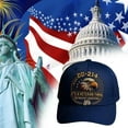 thumbnail image 1 of DD 214 Veterans' Matter Hat, Military Service Baseball Cap for Men, Patriotic Veteran Day Gifts for Retired Soldiers, Adjustable Baseball Cap, 1 of 6