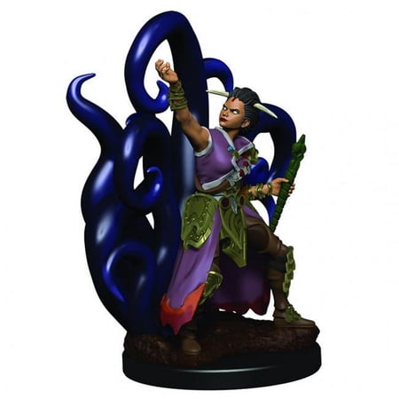 DD Character - Female Human Warlock - Premium Miniature
