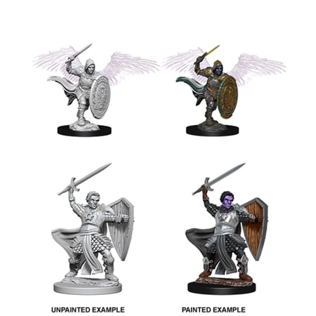 NECA D D Nolzurs Marvelous Unpainted Miniatures Wave 5 Aasimar Male Paladin
