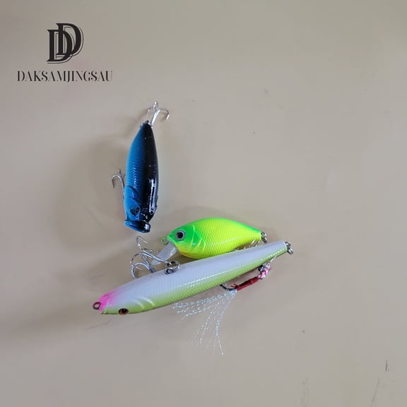 DD DAKSAMJINGSAU Fishing tackle Barbless Design, Ultra Sharp Point, Rust Resistant, Trout, Panfish - High Carbon, Heavy Duty