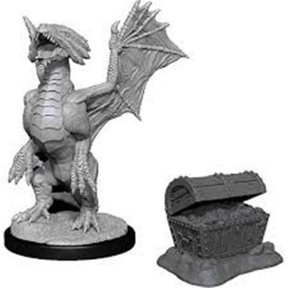 WizKids WZK90152 Dungeons & Dragons BZ Wyrmling & Treasure W13 Nolzurs Marvelous Miniatures