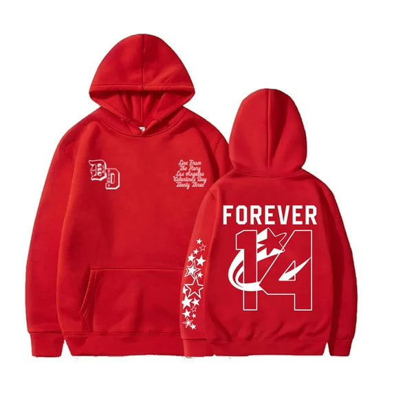 DD Osama Forever 14 Merch Hoodies Here 2 Stay Tour Hooded Cospaly Women Men Fashion Casual HipHop Sweatshirts