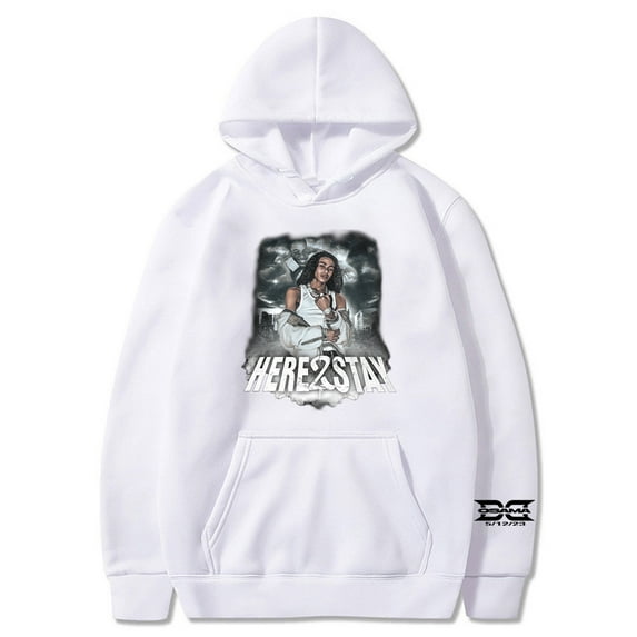 DD Osama Hoodie Here 2 Stay Merch Long Sleeve Sweatshirts Women Men Hip Hop Clothes