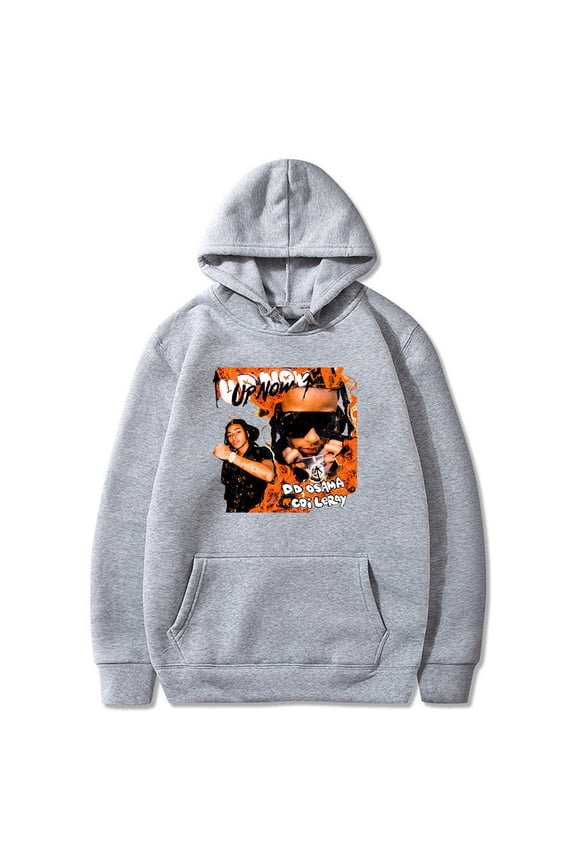 DD Osama Hoodie Hip Hop Rapper Vintage Merch Long Sleeve Women Men Fashion Clothes