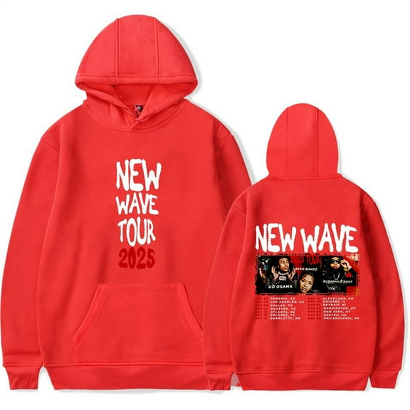 DD Osama New Wave Tour 2025 Hoodies Unisex Tops Hip Hop Sweatshirts Fashion Clothes