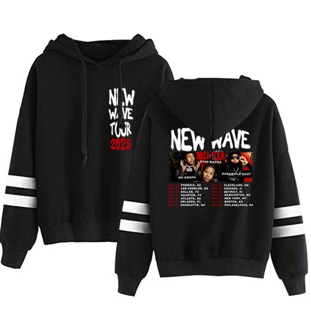 DD Osama New Wave Tour 2025 Men/Women Hoodie Streetwear Sweatshirt Long Sleeve Hooded