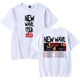 thumbnail image 1 of DD Osama New Wave Tour 2025 Merch T-shirt unisex fashion round neck casual short sleeved T-shirt, 1 of 2