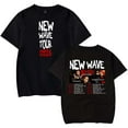 thumbnail image 1 of DD Osama New Wave Tour 2025 Merch T-shirt unisex fashion round neck casual short sleeved T-shirt, 1 of 2