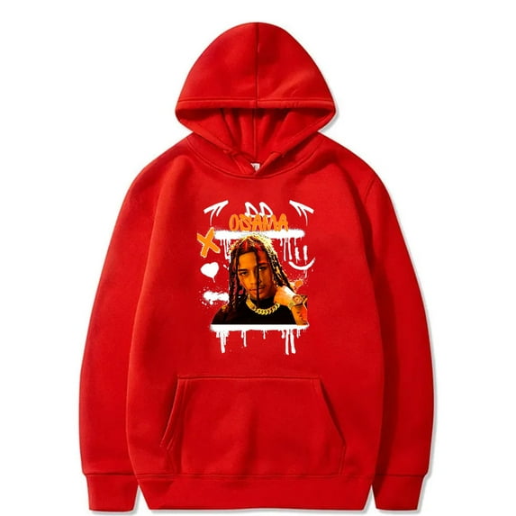 DD Osama Upnow Vintage Hoodies Rapper Tour Merch Women Men Fashion Casual HipHop Style Hooded Sweatshirts