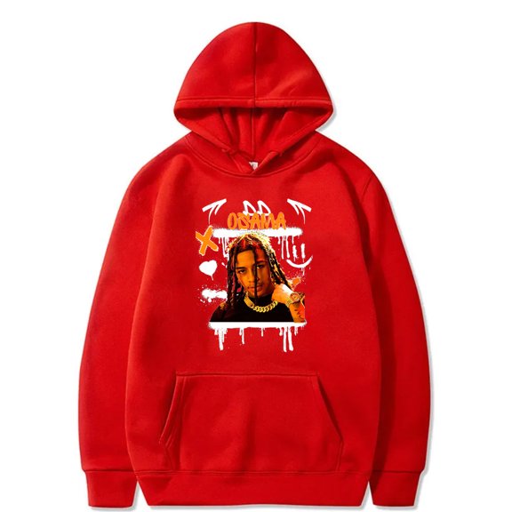 DD Osama Upnow Vintage Hoodies Rapper Tour Merch Women Men Fashion Casual HipHop Style Hooded Sweatshirts