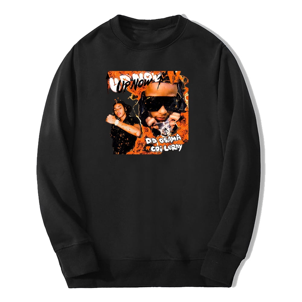 DD Osama Vintage Merch Young Rapper Crewneck Long Sleeve Streetwear Women Men Sweatshirt Walmart