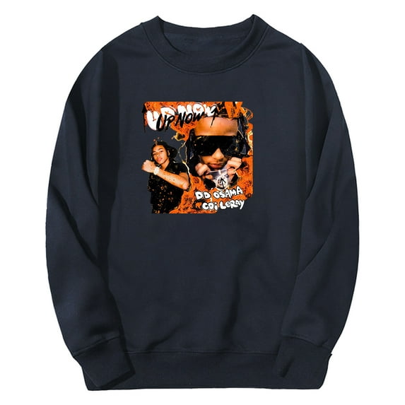 DD Osama Vintage Merch Young Rapper Crewneck Long Sleeve Streetwear Women Men Sweatshirt