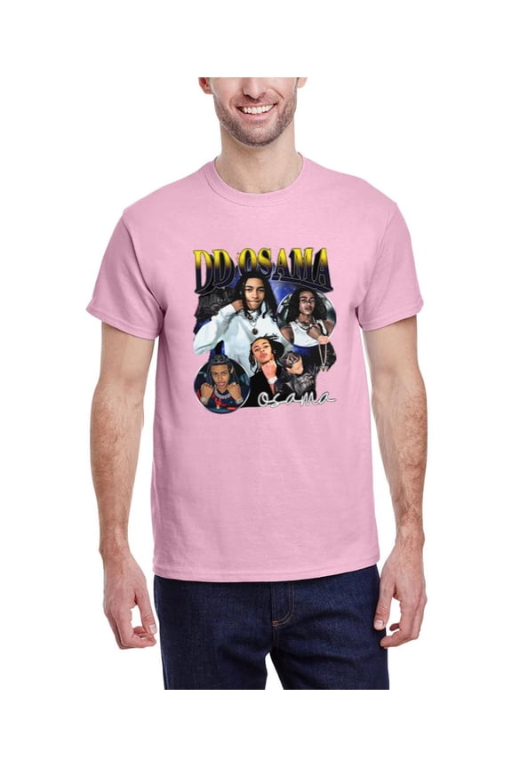 DD Osama Y2K New York Drill Rap Retro Hip Hop Graphic Unisex T-shirt, up to size 5XL