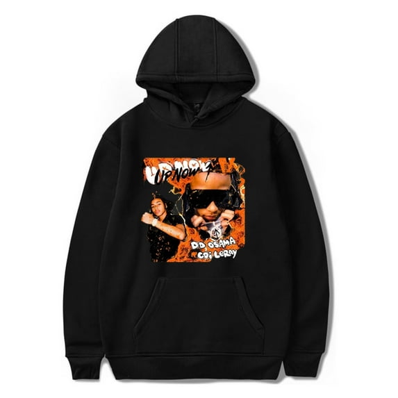 DD Osama rapper hoodie Men's and Women's Pullover Long Sleeve Sweatshirt with Pockets