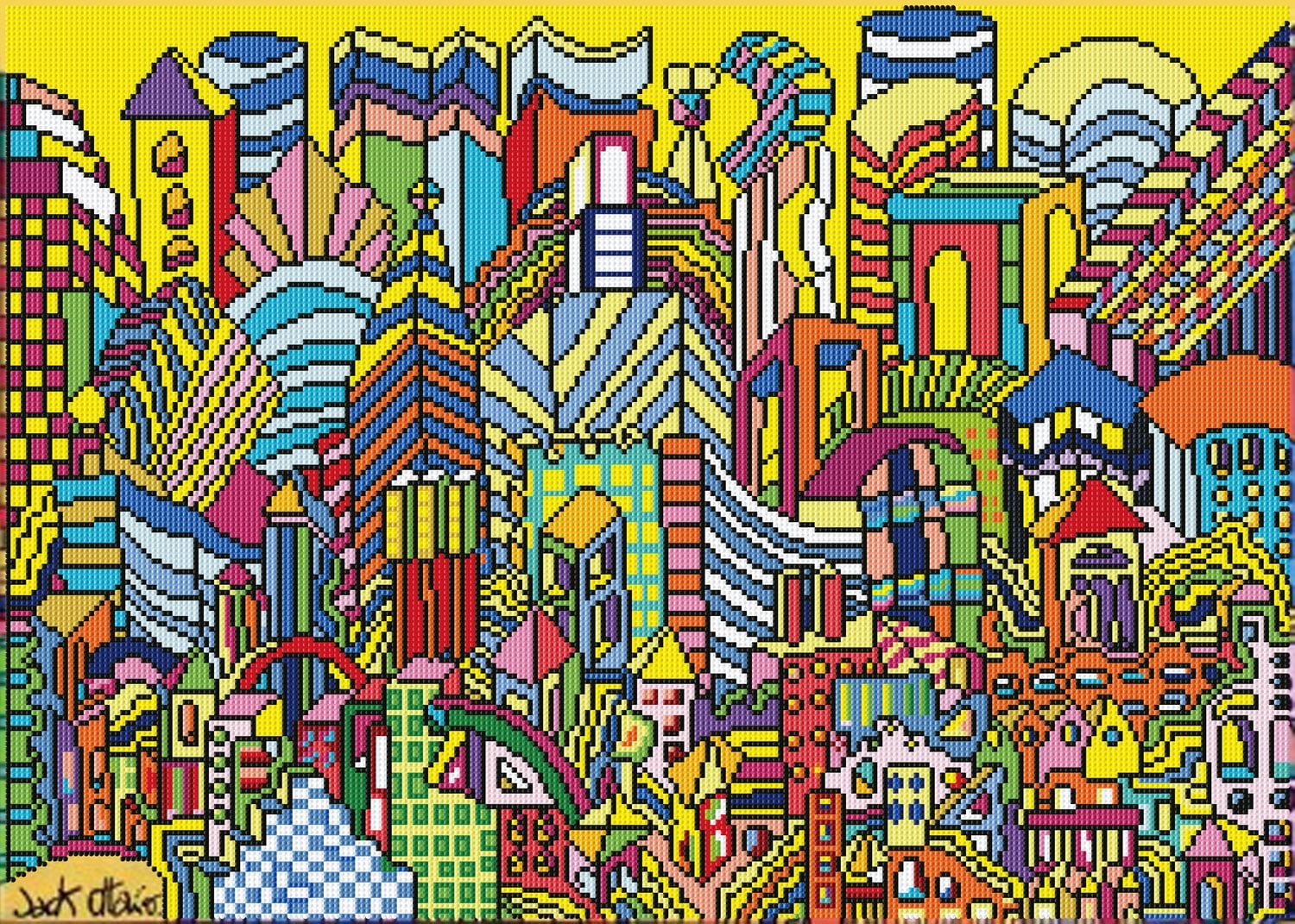 Diamond Dotz Boston 2189 Diamond Painting Kits for Adults - Diamond Art Kits a Relaxing Creative Craft Kit with Dotz Gems 19.69x27.56