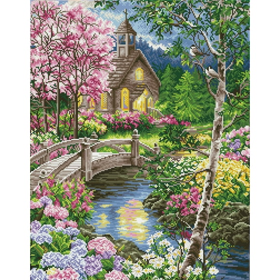 Diamond Dotz Path to Worship Diamond Painting Kits for Adults - Diamond Art Kits a Relaxing Creative Craft Kit with Dotz Gems