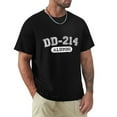 thumbnail image 1 of DD214 Alumni Glam Men's Cotton Short Sleeve HD Print Tee for Casual T-Shirt Crew Neck Top Black 3XL, 1 of 7