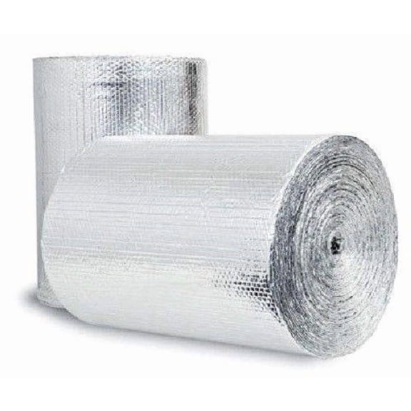 DD24010 Air Double Reflective Polyethylene Insulation Roll, 2-Feet by 10-Feet