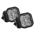 thumbnail image 1 of DD6242 3 in. 2 x 36W Location Mounted Stage Pro Series Type F2 SAE DOT Fog Beam White LED Light Kit, 1 of 1