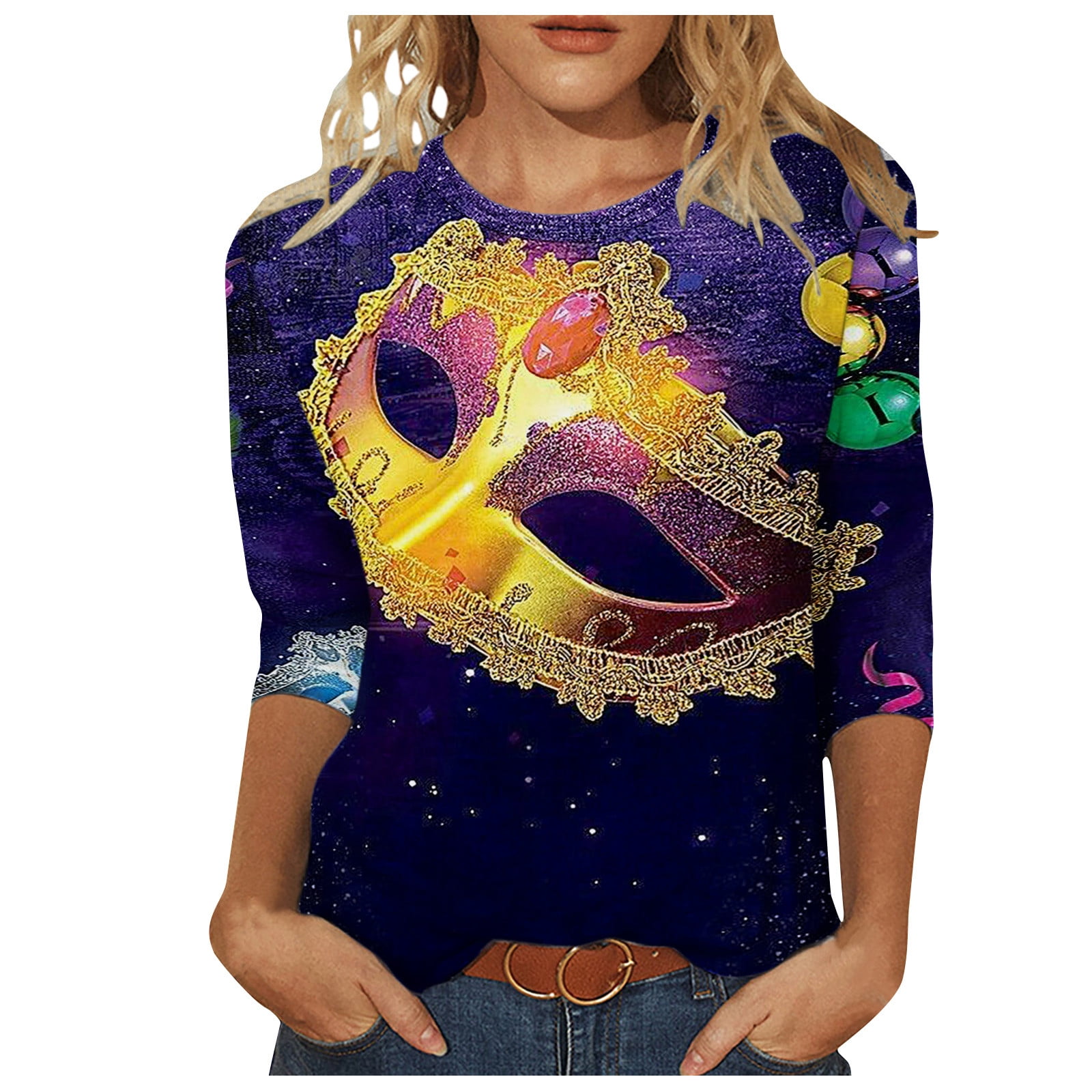 amazon mardi gras shirts for women