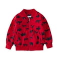 thumbnail image 1 of DDAPJ pyju Baby Coat 1-7 Years Old,Toddler Boys Girls Kids Cute Dinosaur Jacket Clothes Fall Winter Windbreaker Outerwear, 1 of 5