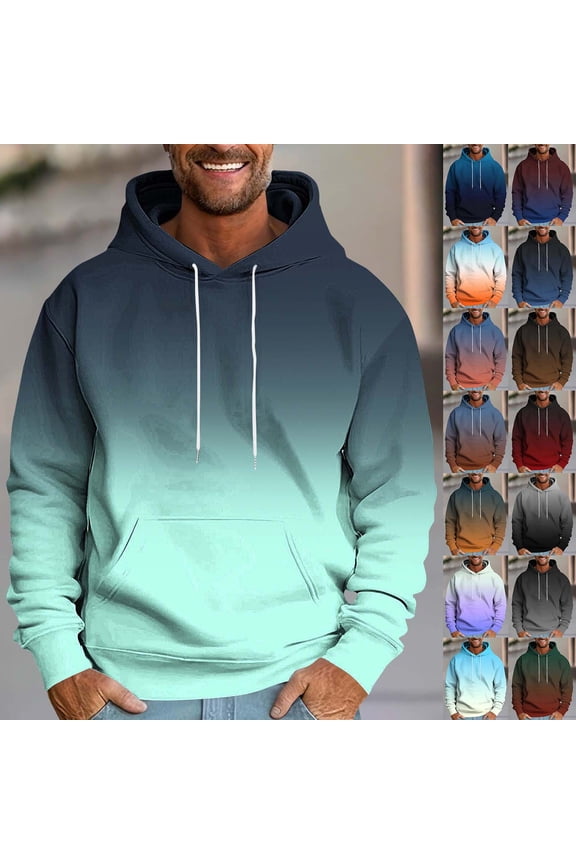 Big and Tall Graphic Hoodies for Men Kangaroo Pocket Hooded Sweatshirt Trendy Casual Drop Shoulder Pullover Hoodie Hip Hop Youth Hoody Orange XXXXL