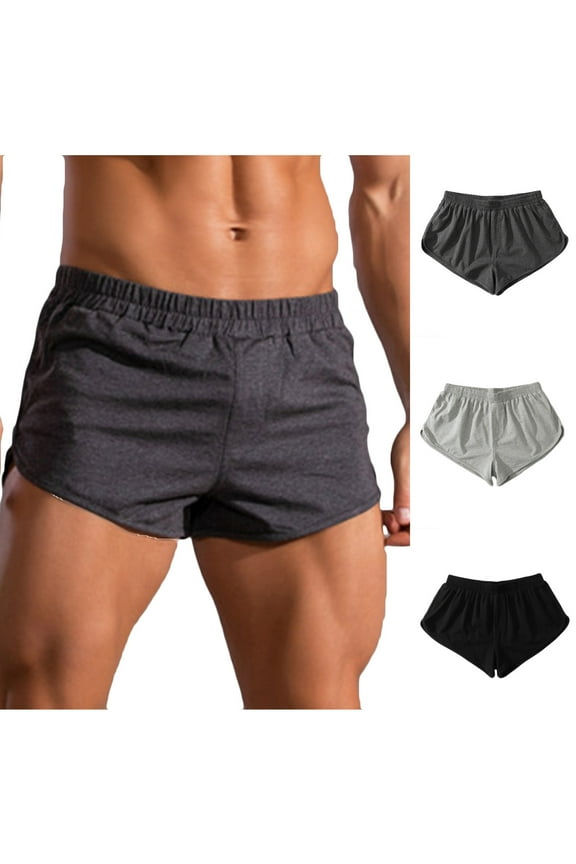 Big and Tall Workout Shorts for Men 3 Inch Cotton Athletic Shorts Elastic Waist Running Shorts Breathable Lightweight Gym Sport Shorts with Pockets Clearance Sale Today Gray 4XL