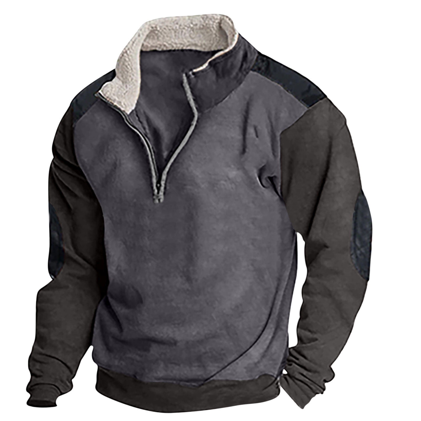 DDAPJ pyju Black and Friday Deals 2023 1/4 Snap Button Henley Shirt for