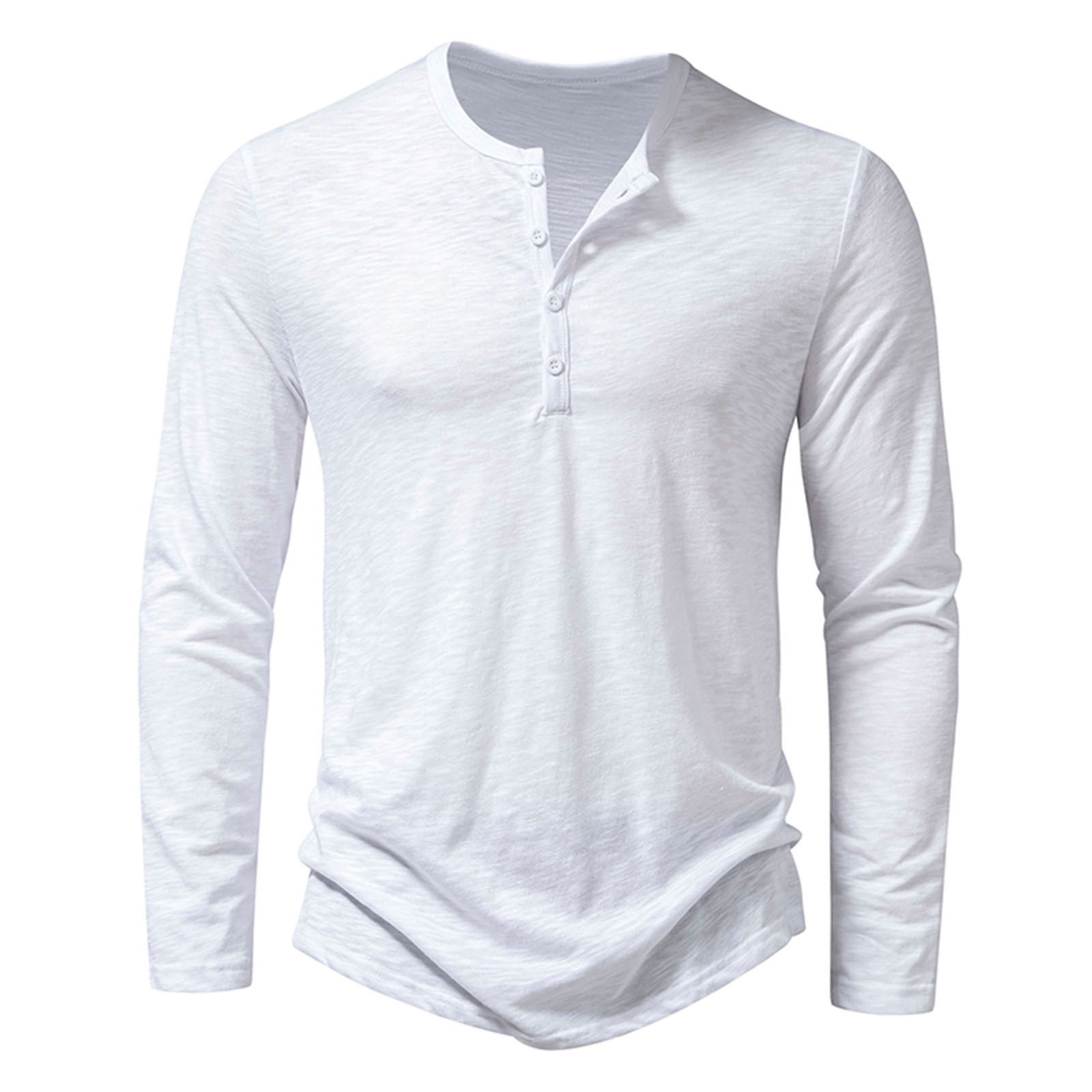 DDAPJ pyju Classic Henley Shirt for Men Clearance Sales,Long Sleeve ...