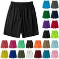 thumbnail image 1 of DDAPJ pyju Men's Running Hiking Shorts Quick Dry Athletic Gym Outdoor Sports Short Drawstring Elastic Waistband Workout Sweat Shorts with Zipper Pockets Sky Blue XXXXXL, 1 of 7