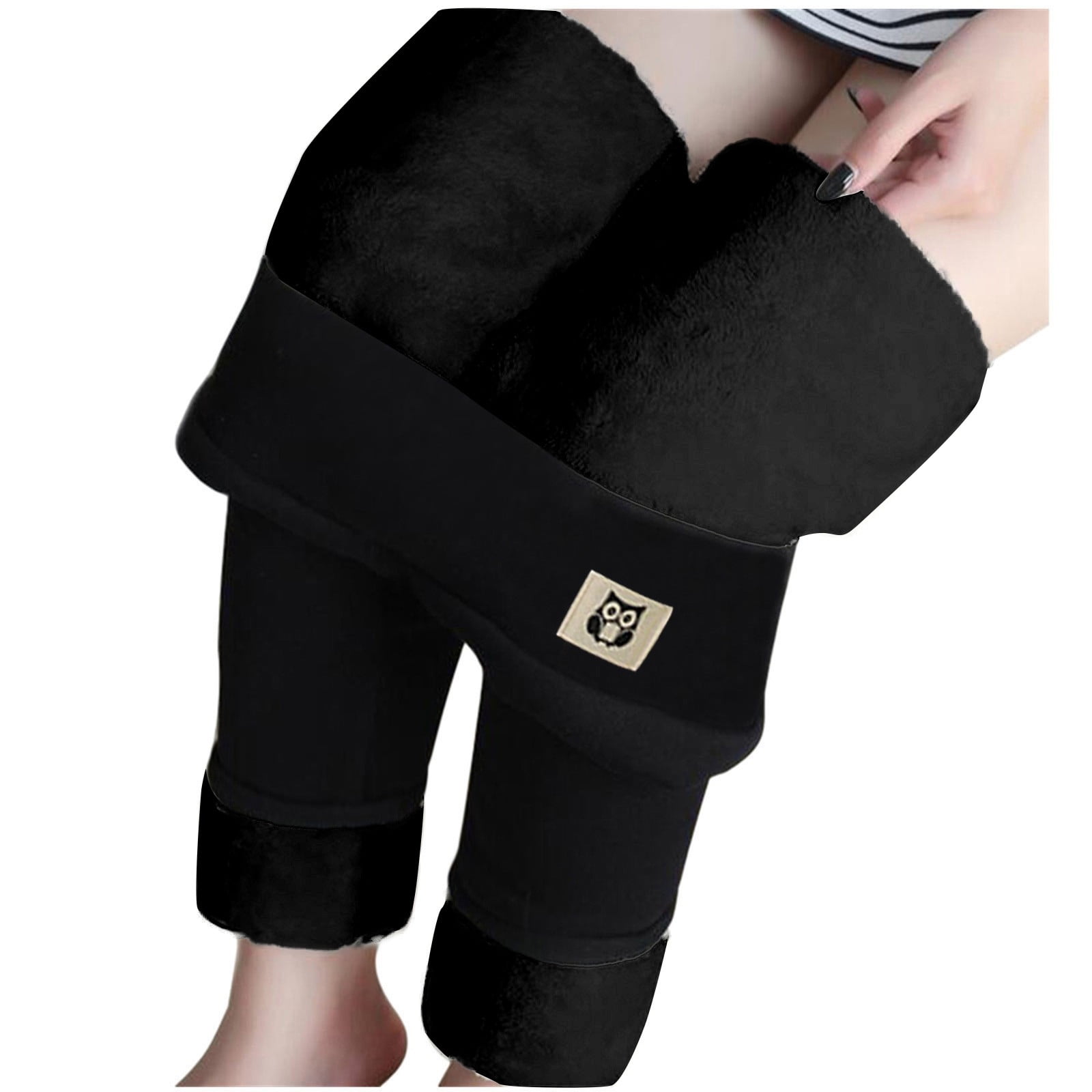 Up To 41% Off Tummy Control High-Waisted Elasticated Fleece