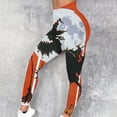 thumbnail image 1 of DDAPJ pyju Halloween Witch Print Leggings for Women Novelty Holiday Party Tights Buttery Soft Ankle Length Yoga Pants 4 Way Stretch High Waisted Workout Leggings Multicolor#3 XXL, 1 of 4