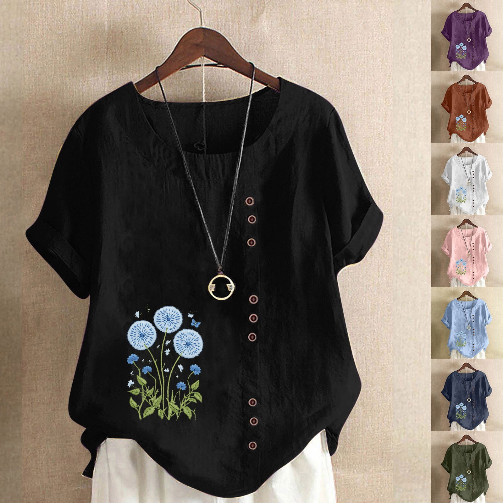 No. 1 Fire Dept, Firefighter Emblem Women's T-shirt, HOOD_00657