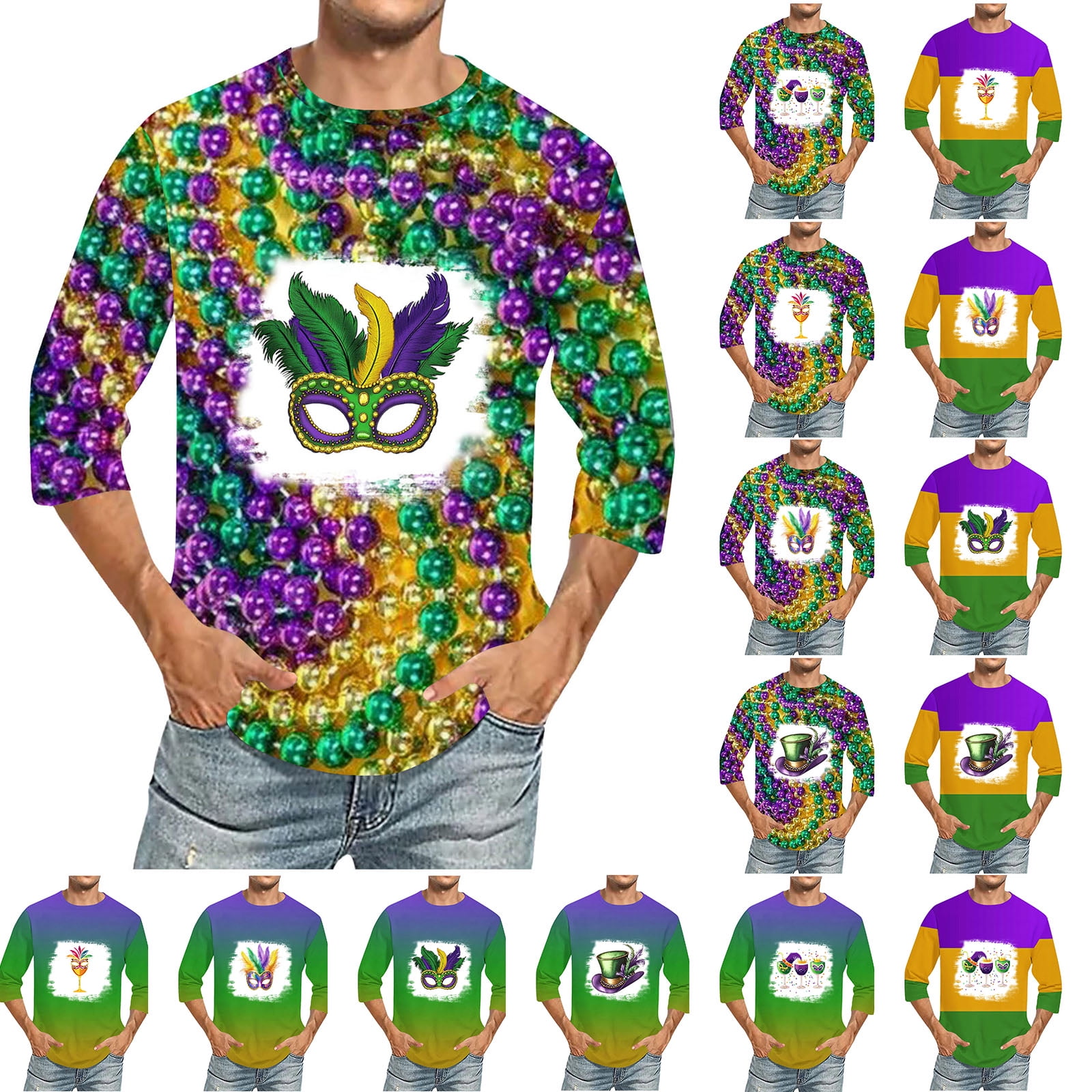 mardi gras shirts walmart