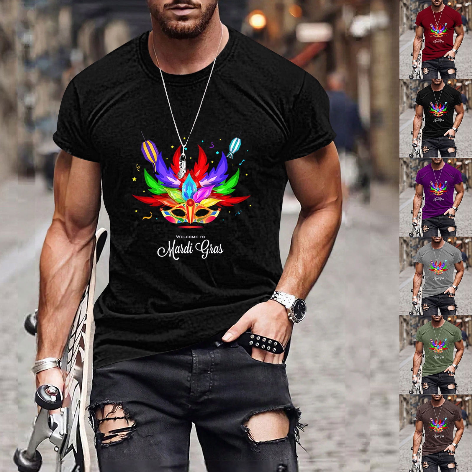 mardi gras tee shirts walmart