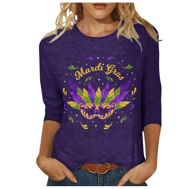 mardi gras shirts for women near me