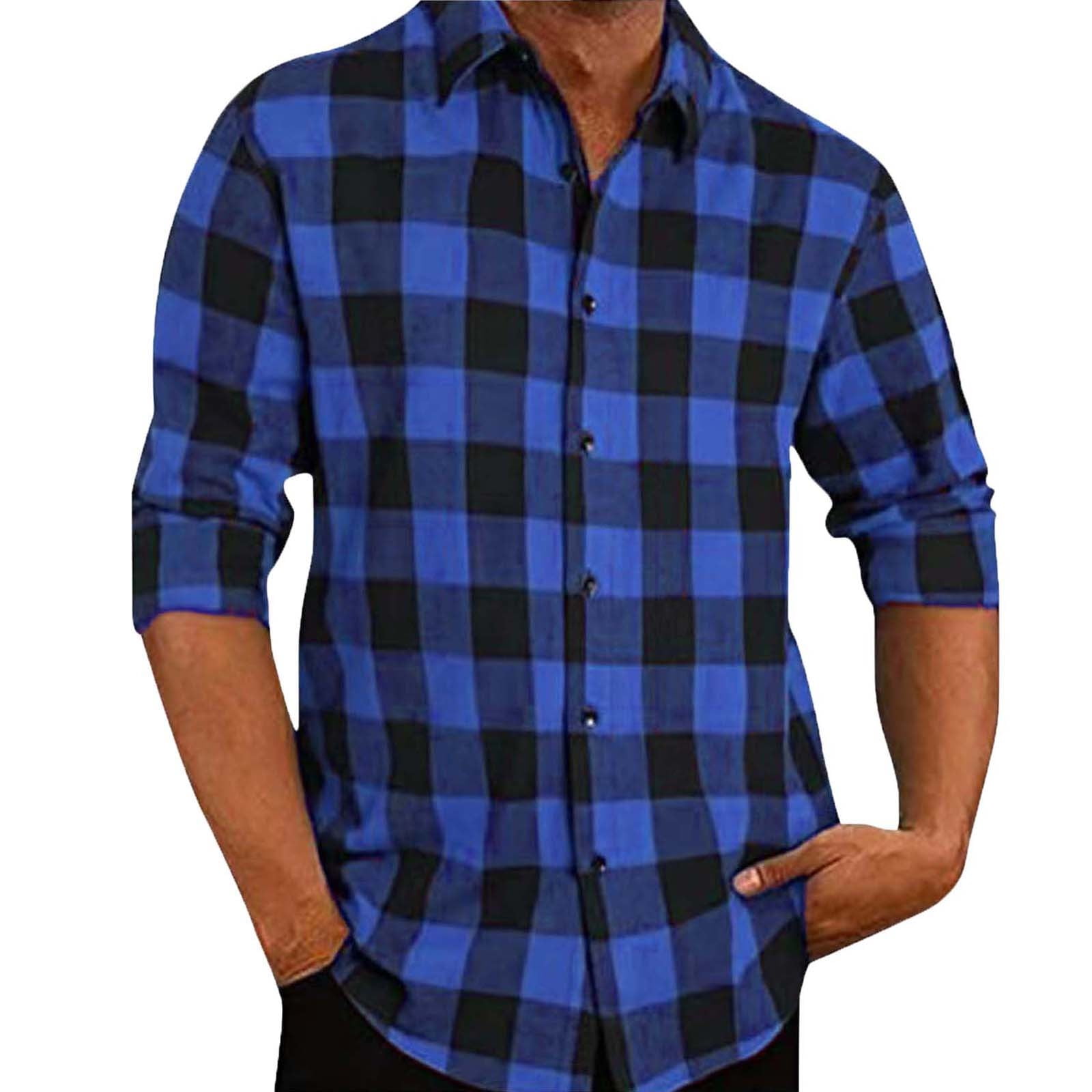 mens plaid shirts on sale