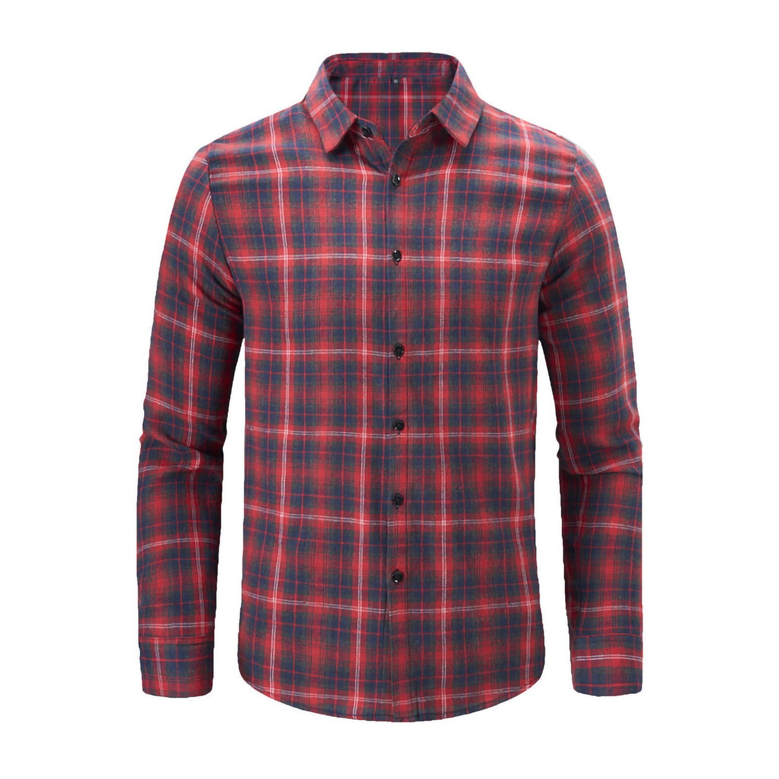 DDAPJ pyju Men's Dress Shirt Wrinkle Free Regular Fit Business Casual ...