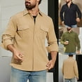 thumbnail image 1 of DDAPJ pyju Men's Long Sleeve Tactical Shirts Ripstop Military Work Shirts Button Down Outdoor Hiking Shirt Army Green XXL, 1 of 8