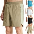 thumbnail image 1 of DDAPJ pyju Mens Athletic Shorts Elastic Waist Comfy Summer Shorts Lightweight Gym Workout Shorts Breathable Beach Sweat Shorts with Zipper Pockets Limited Time Deals of The Day Green XXL, 1 of 8