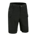 thumbnail image 1 of DDAPJ pyju Mens Cargo Shorts Lightweight Multi-Pocket Tactical Shorts Outdoor Hiking Work Shorts Fishing Mountain Bike Shorts Clearance Sale of Today Black XXL, 1 of 3