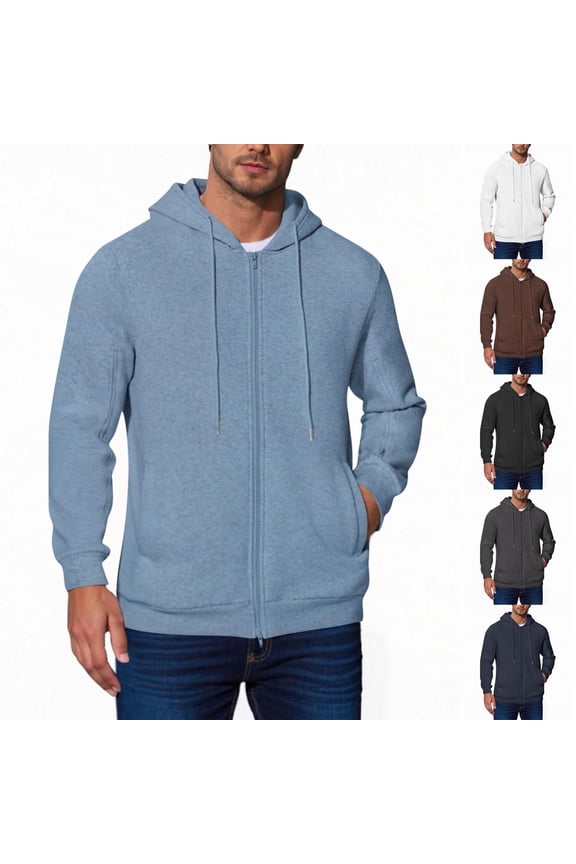 Mens Dialysis Sweatshirts Full Zip Lightweight Hemodialysis Jacket Warm Hoodie Sweatshirt with Arm Zipper Black XL