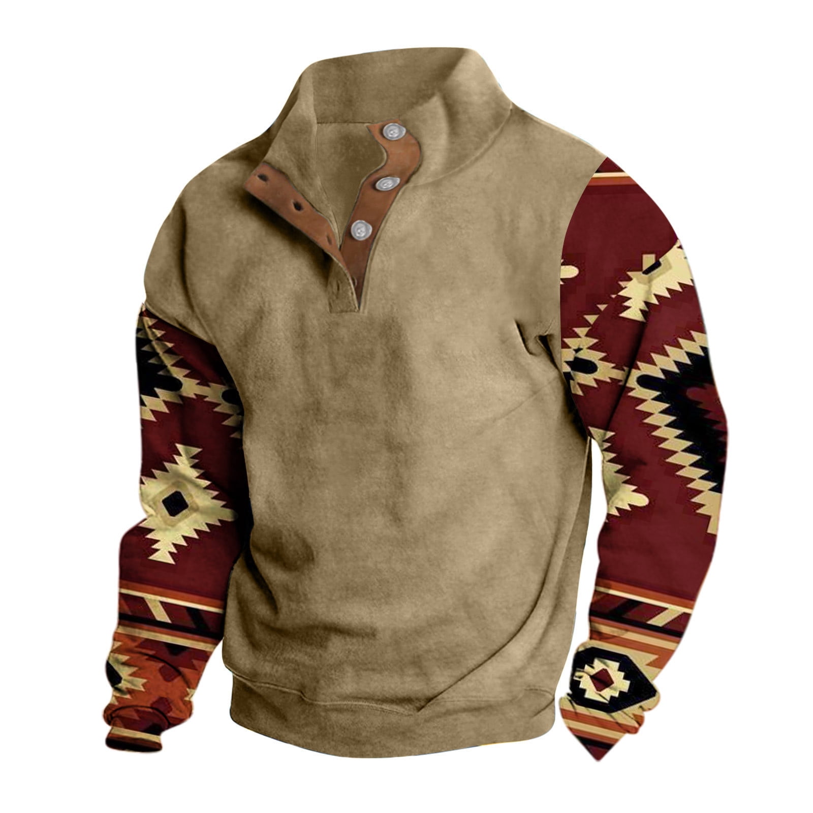 Aztec Patchwork Sweatshirt