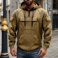 thumbnail image 1 of DDAPJ pyju Oversized Cargo Hoodies for Men Quarter Zip Pullover Raglan Long Sleeve Drawstring Athletic Hiking Work Sweatshirts with Multi Pockets M, 1 of 7